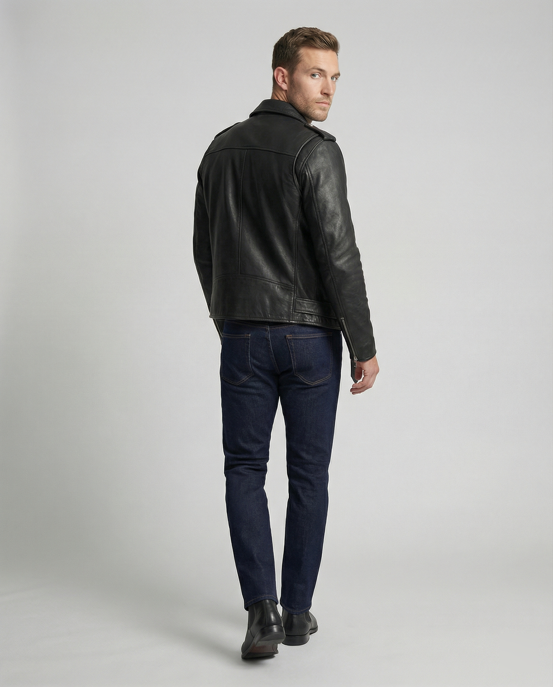 EB | Lederjacke für Herren
