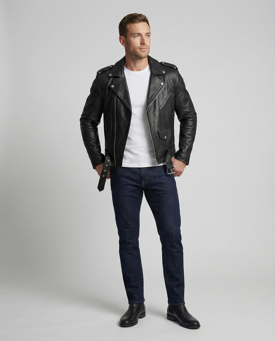 EB | Lederjacke für Herren