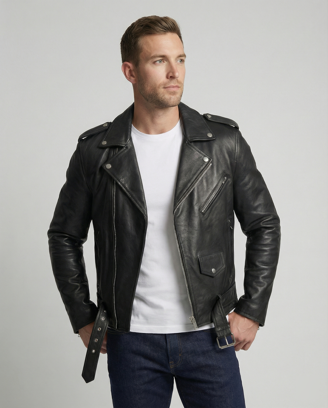 EB | Lederjacke für Herren