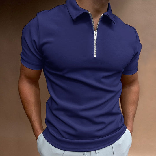 EB | Zip-Up Polo-Shirt