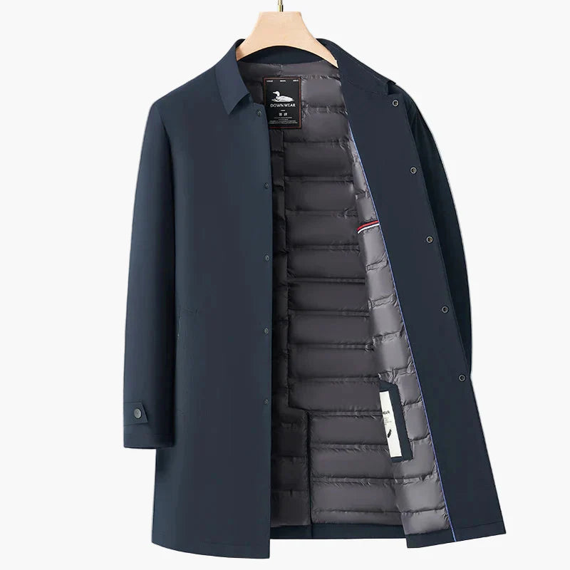 EB | Übergangsjacke mit Stehkragen - Eleganter City Mantel für Alltag und Büro