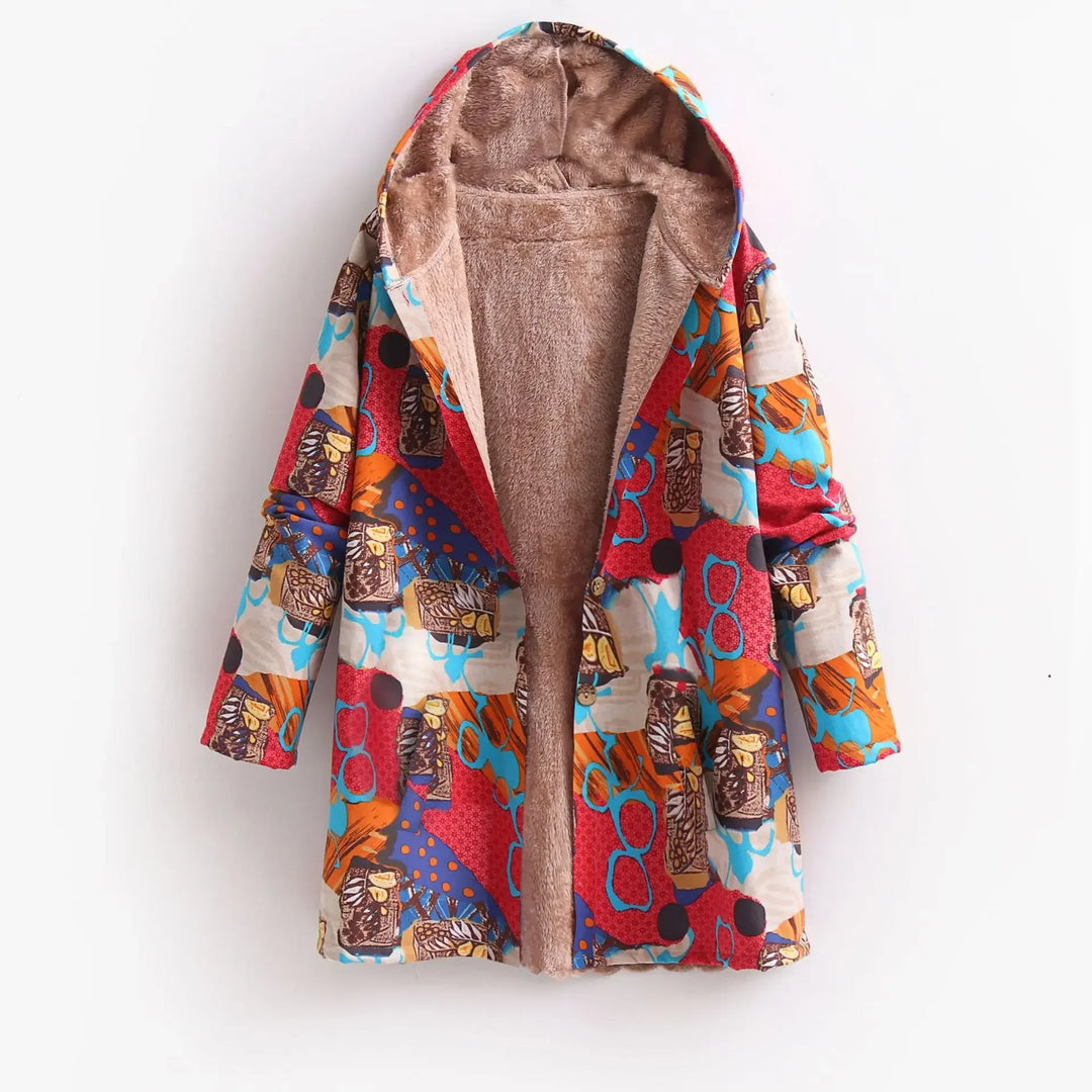 EB | Fleece-Jacke für Damen mit Kapuze