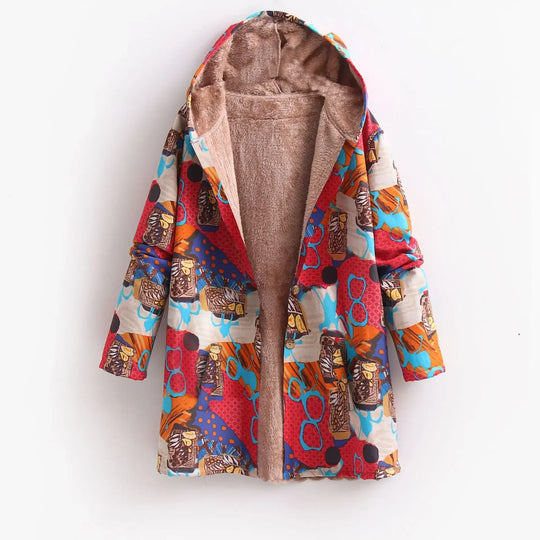 EB | Fleece-Jacke für Damen mit Kapuze