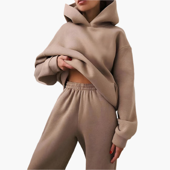 EB | Oversize Lounge Set Kapuzenpullover und Jogginghose - Komfortabler Freizeitlook