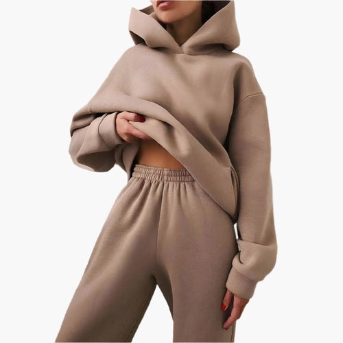 EB | Oversize Lounge Set Kapuzenpullover und Jogginghose - Komfortabler Freizeitlook