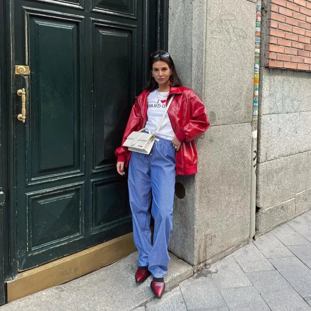 EB | Fashion Chic Lederjacke