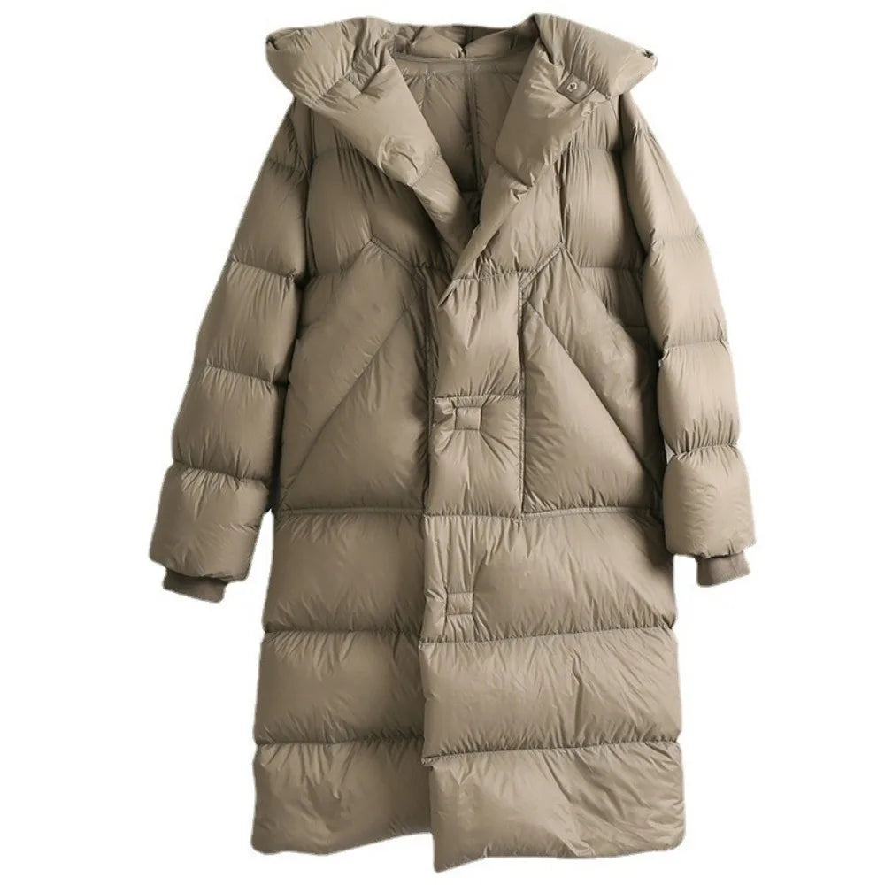 EB | Lang mit Kapuze für Frauen Ideal für den Winter