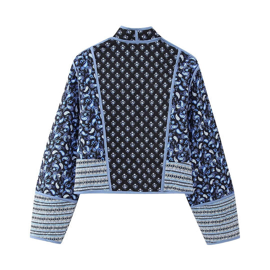 EB | Damenjacke mit Blumenmuster