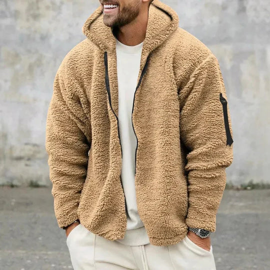 EB | Herren Kapuzen-Fleecejacke