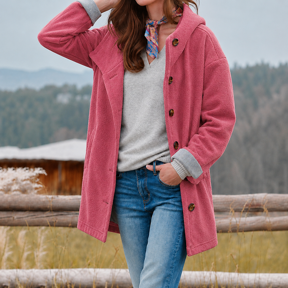EB | Eleganter Dicker mantel Für Damen