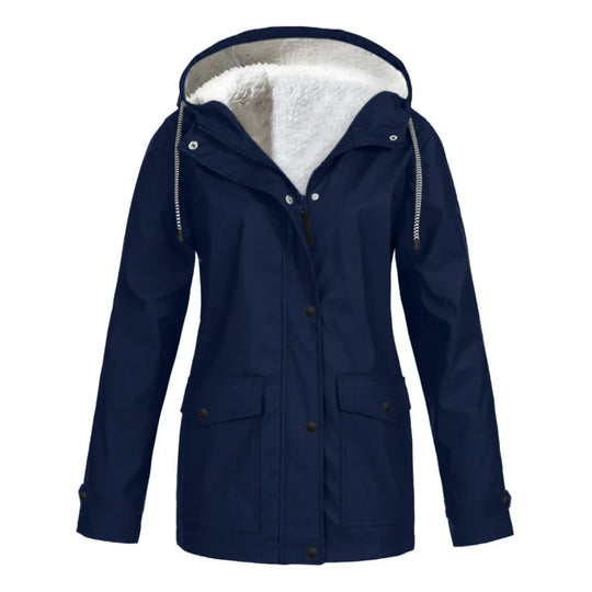 EB | Wasserdichte Fleece-Hoodie-Jacke