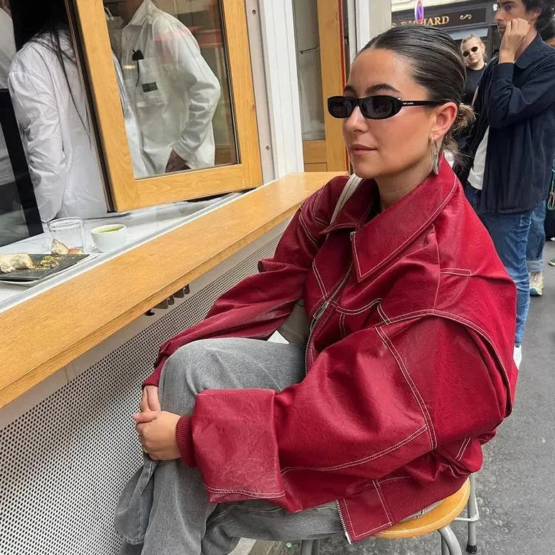 EB | Lederjacke für Modische Outfits