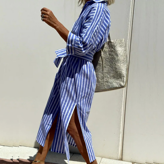 EB | Gestreiftes Hemdkleid