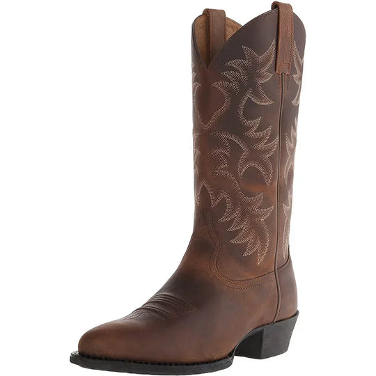 EB | Leder Cowboy Stiefel - Macho - Stil und Luxus
