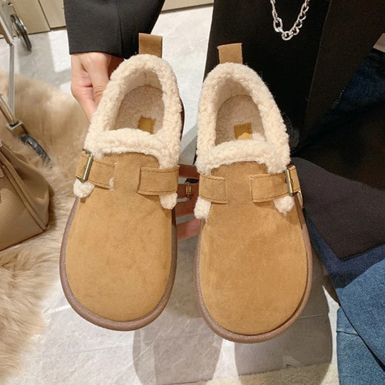 Mikaela Leder Hausschuhe | Warm & Trendy EB