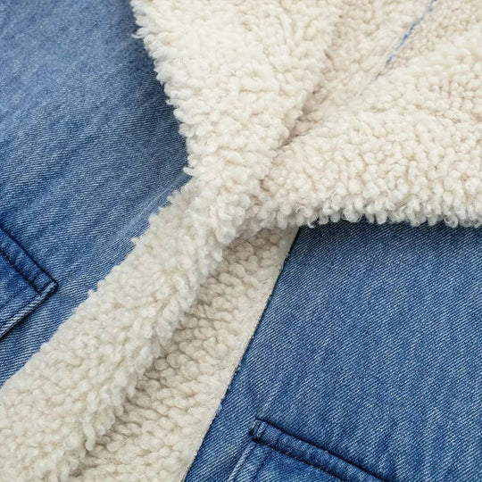 EB | Winter Jeansjacke Casual & Trendy
