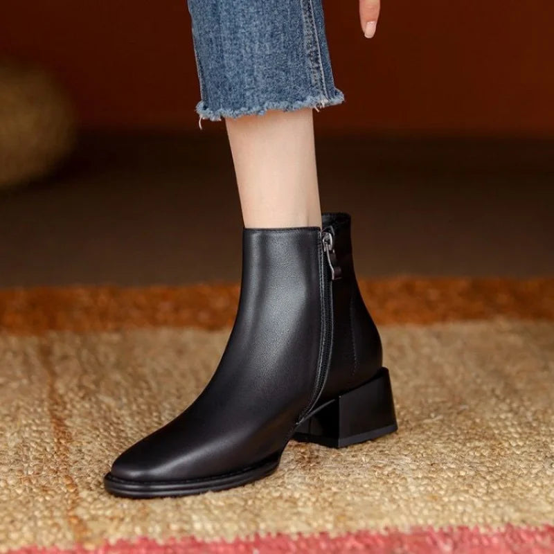 EB | Chunky Absatz Stiefeletten