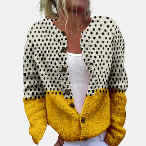 EB | Gepunkteter Print Cardigan
