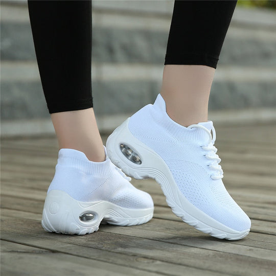 Schwarze StrickAirSneaker EB