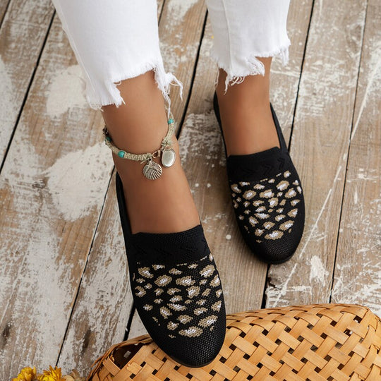 Damen Flats Mit Leopardenmuster Wilda EB