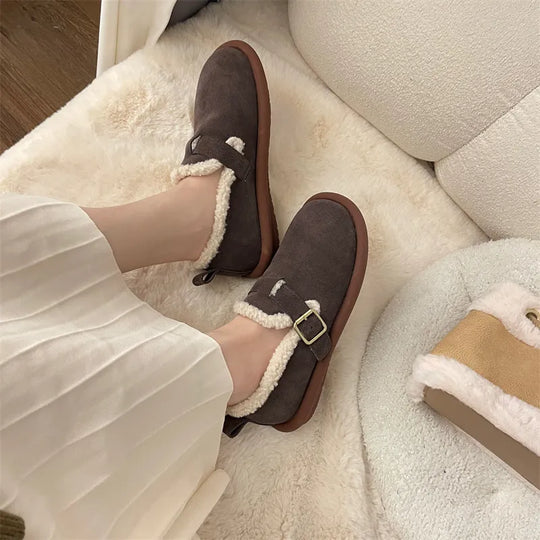 Mikaela Leder Hausschuhe | Warm & Trendy EB