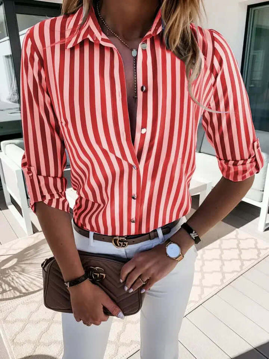 EB | Maritime gestreifte Bluse