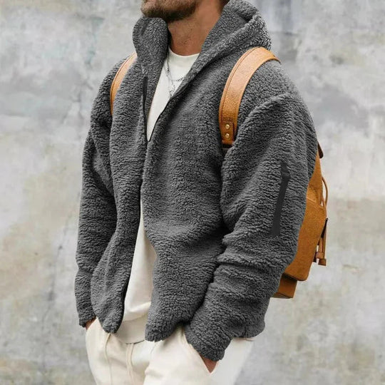 EB | Herren Kapuzen-Fleecejacke