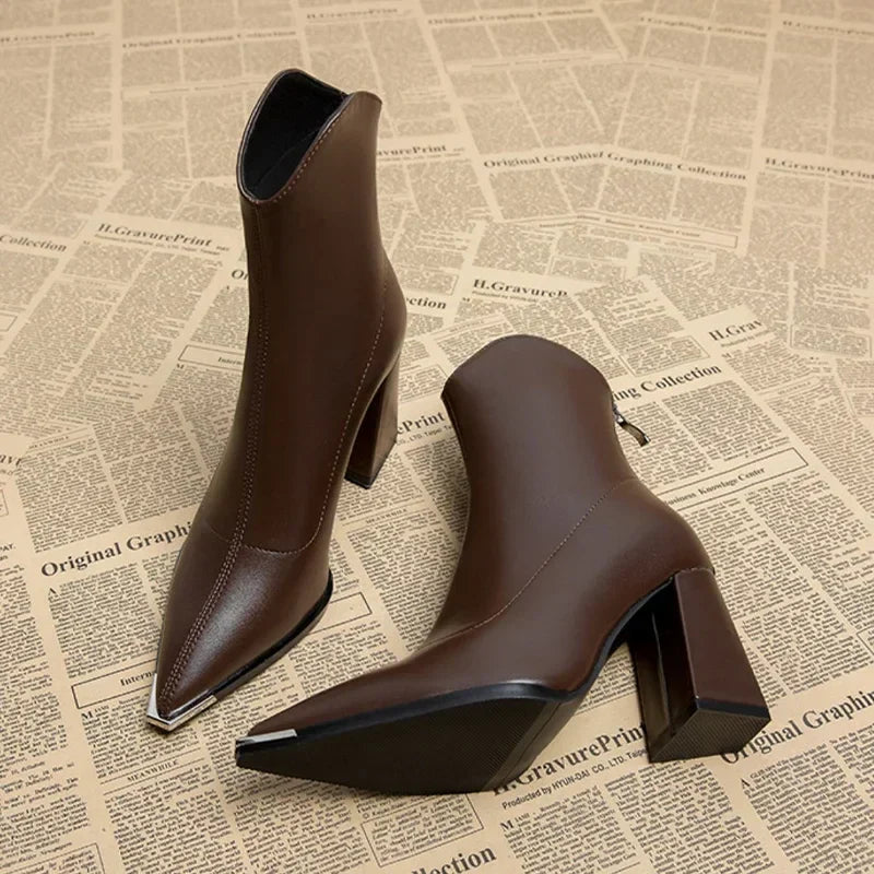 EB | Elegante Lederstiefeletten Für Alltag Und Anlass