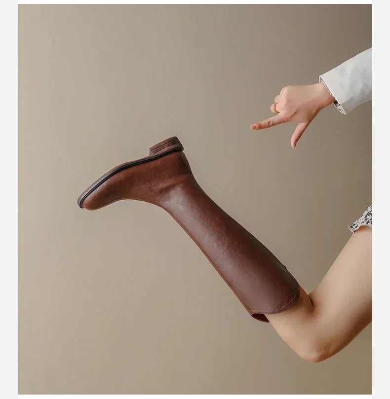 EB | Knöchelhohe Stiefel Aus Kunstleder