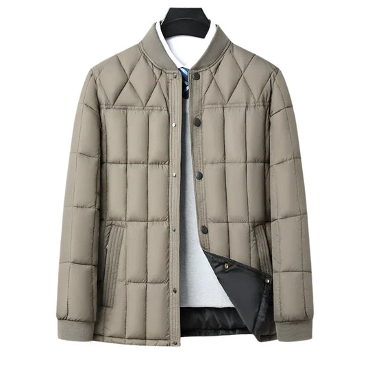 EB | Gepolstertes, leichtes Herrenjackett in Beige