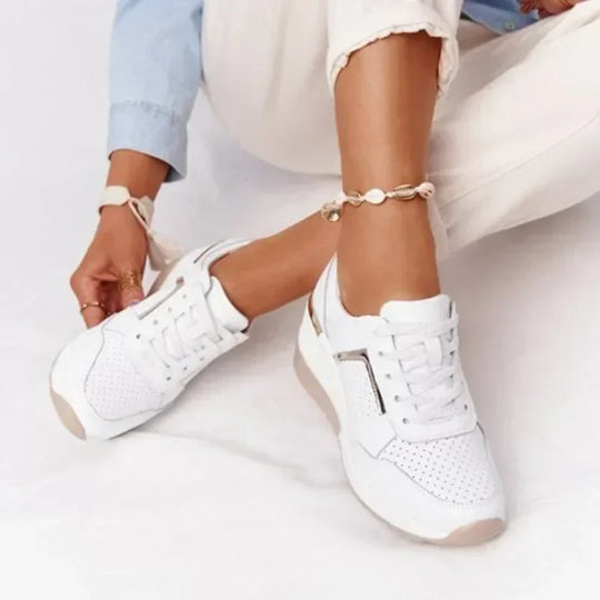 EB | Plattform Sneaker Damen - Leichte Freizeitschuhe