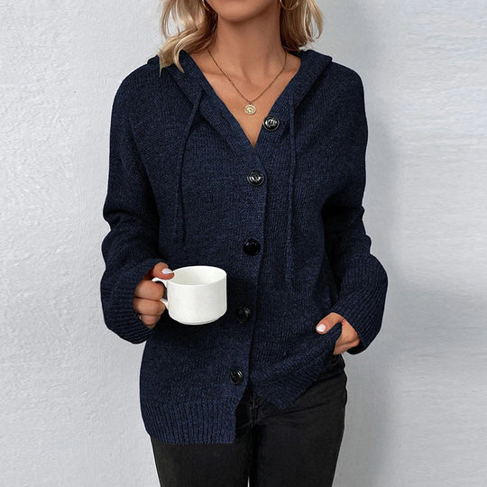 EB | Strickjacke mit Kapuze