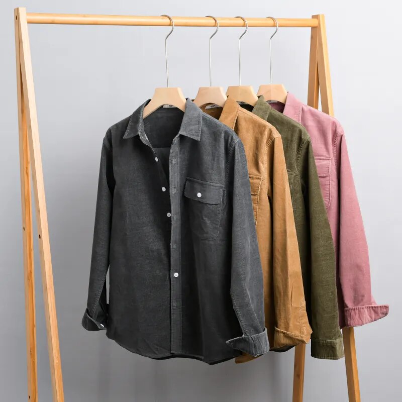 EB | Langarm Overshirt Aus Weichem Denim