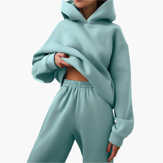 EB | Oversize Lounge Set Kapuzenpullover und Jogginghose - Komfortabler Freizeitlook