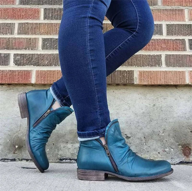 EB | Damen Reißverschluss Stiefeletten