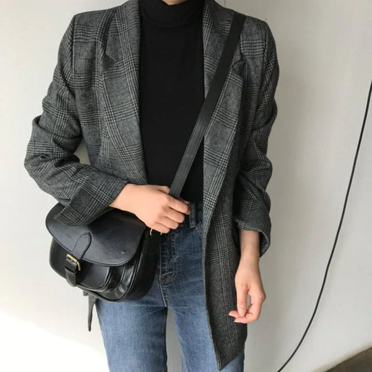 EB | Blazer mit Kariertem Sakko