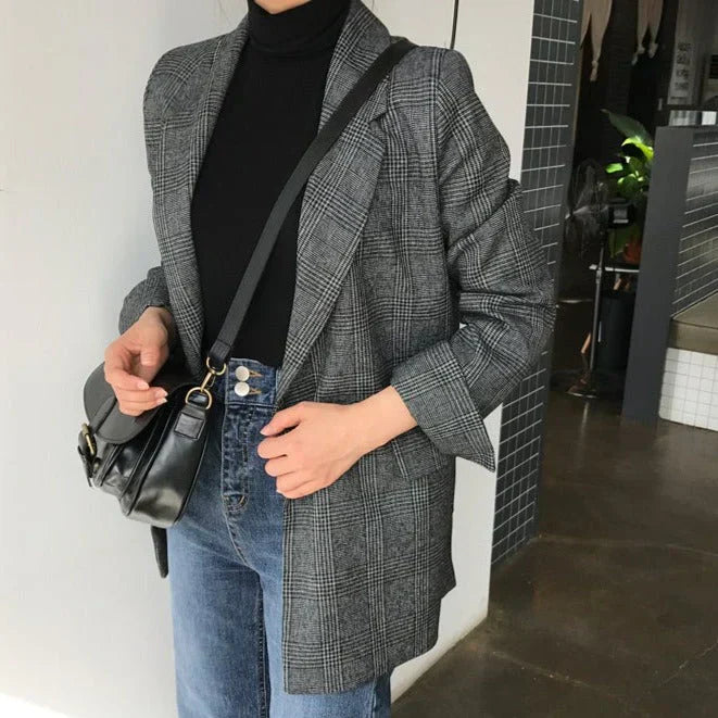 EB | Blazer mit Karierter Jacke