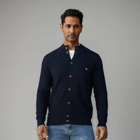 EB | Strick Cardigan mit Knöpfen Elegant und Komfortabel Perfekt für Layer-look