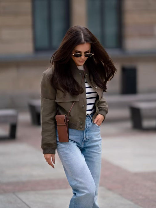 EB | Stylische Bomberjacke Für Alltag Und Freizeit