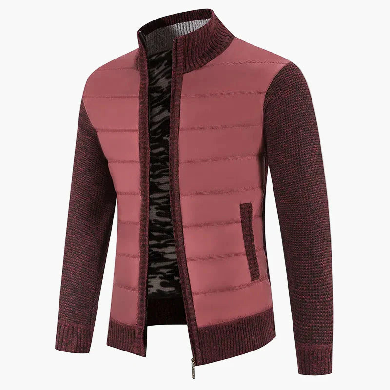 EB | Stepp-Strickjacke mit Reißverschluss - Lässiger Urban Style für Alltag und Freizeit
