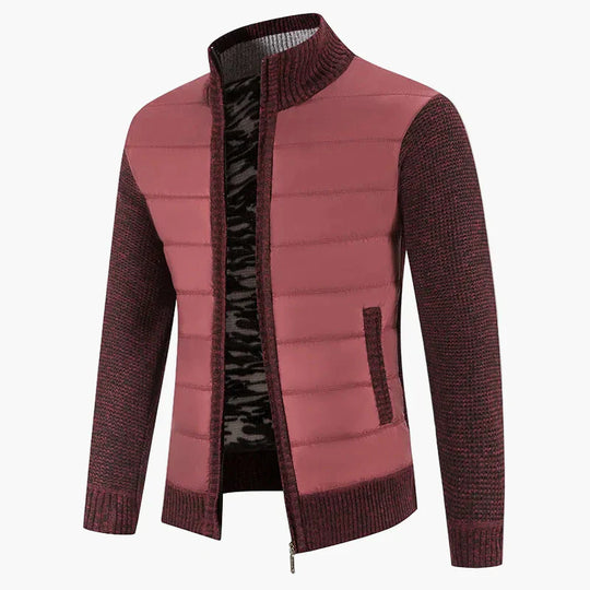 EB | Stepp-Strickjacke mit Reißverschluss - Lässiger Urban Style für Alltag und Freizeit