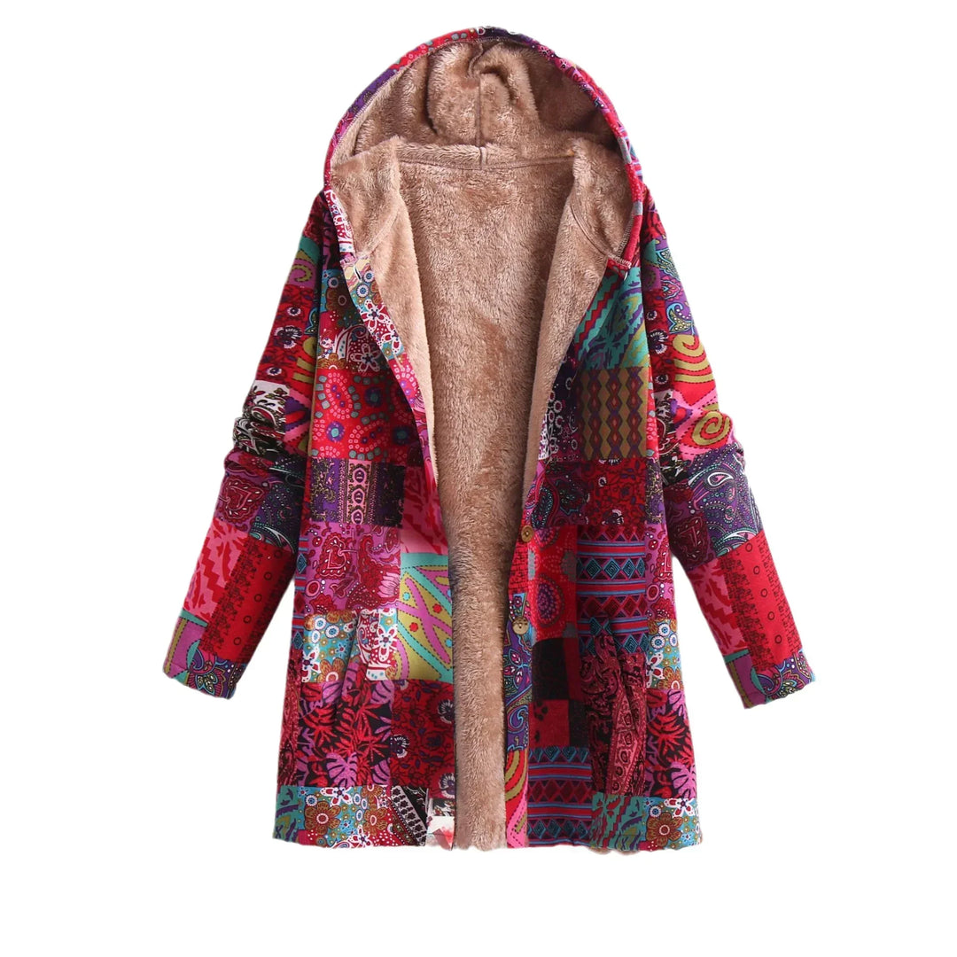 EB | Fleecejacke für Damen - mit Kapuze