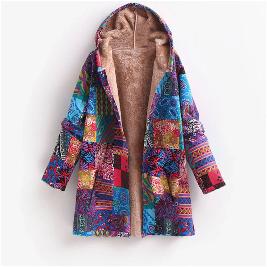 EB | Fleece-Jacke für Damen mit Kapuze