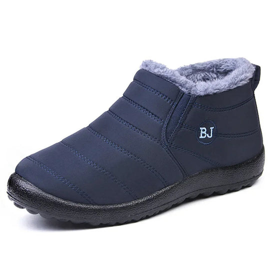 EB | Stiefeletten Gequiltet Slip on Wasserabweisend Plüsch Futter Langlebiger Sitz