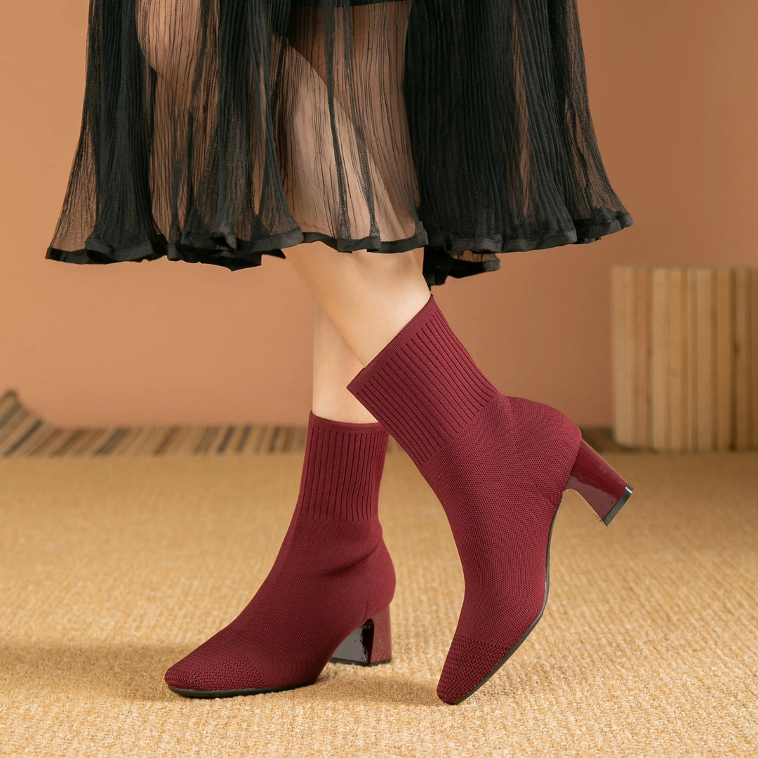 Jelena Bequeme Schlittschuhsockenstiefel EB