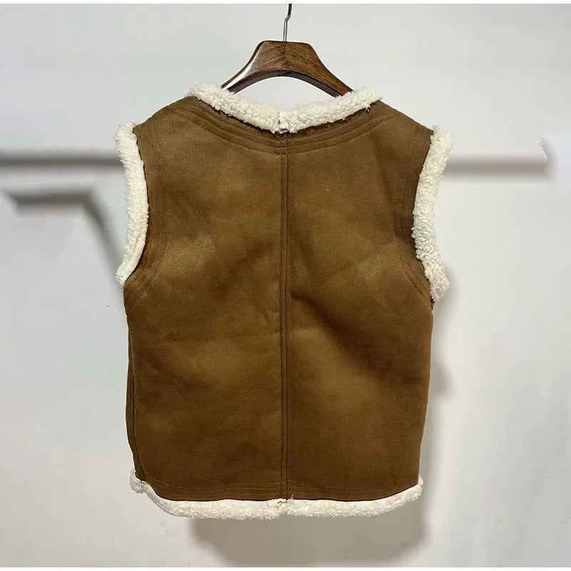 EB | Leder Winterweste Stilvoll & Zeitlos