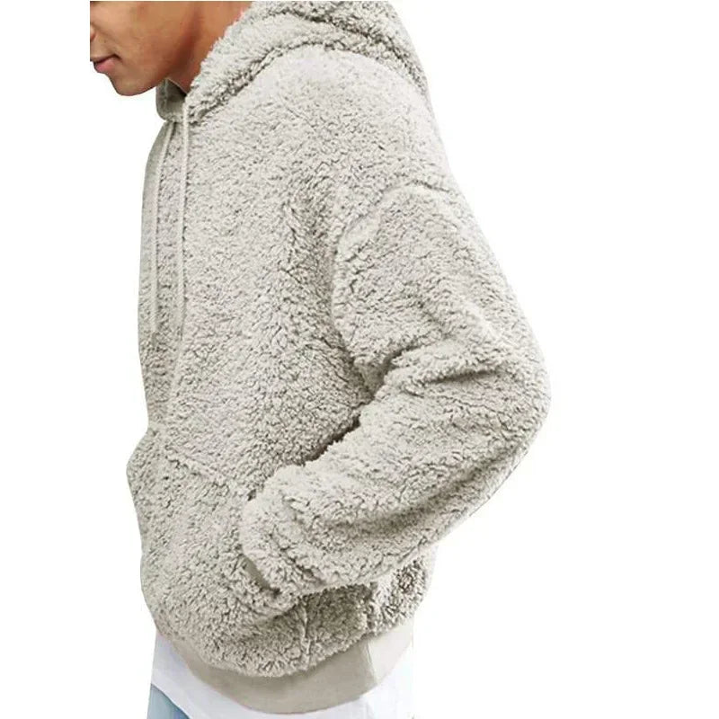 EB | Hoodie mit Weichem Sherpa-textur Polyester-fleece Komfortabel und Trendy
