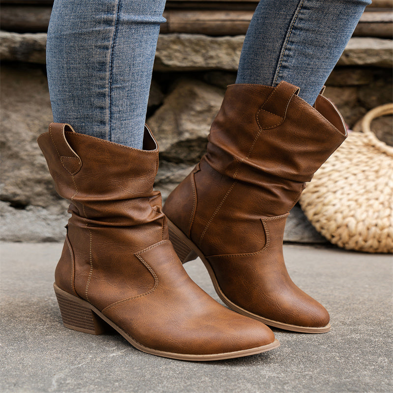 EB | Elegante Cowboy-Lederschuhe