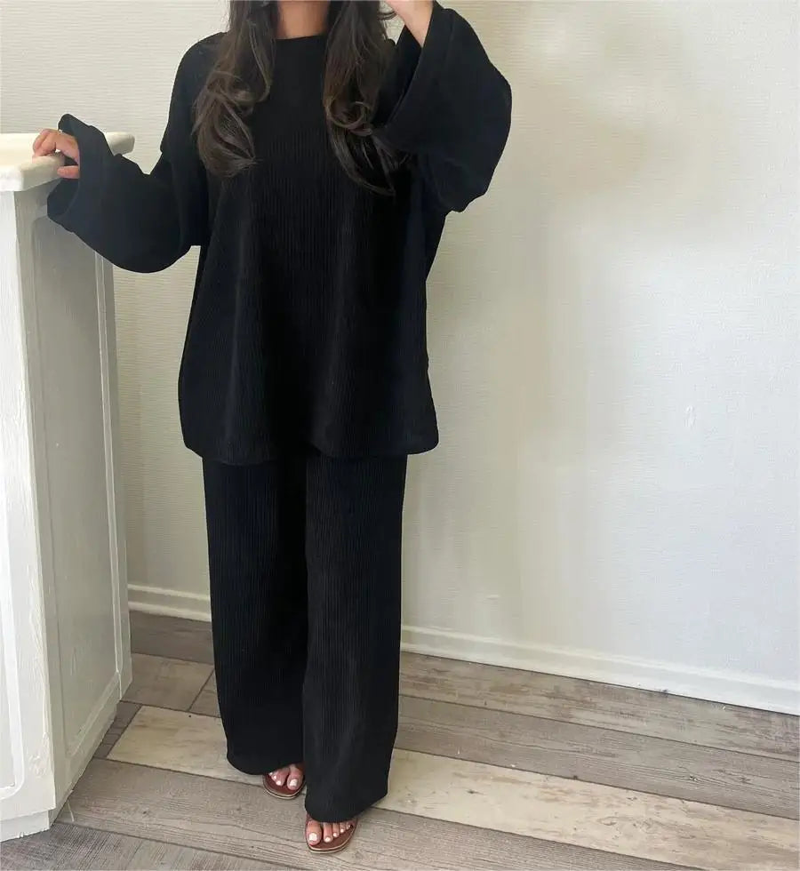 EB | Komfort: Damen Corduroy Zweiteiler