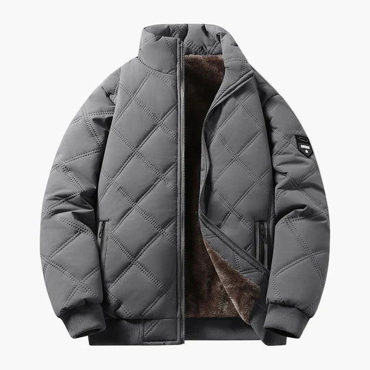 EB | Winter Steppjacke mit Fleecefutter - Modische Outdoor Übergangsjacke für Alltag und Freizeit